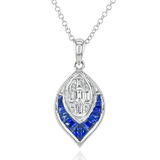 Color Pendant in 18k Gold with Diamonds