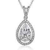 Pendant in 18k Gold with Diamonds