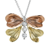 Pendant in 18k Gold with Diamonds