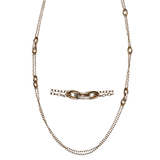 Necklace in 18k Gold with Diamonds