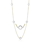 Necklace in 18k Gold with Diamonds