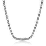 Necklace in 18k Gold with Diamonds