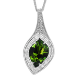 Color Pendant in 18k Gold with Diamonds