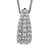 Pendant in 18k Gold with Diamonds