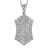 Pendant in 18k Gold with Diamonds