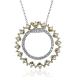 Pendant in 18k Gold with Diamonds