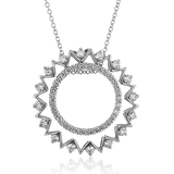 Pendant in 18k Gold with Diamonds
