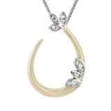 Pendant in 18k Gold with Diamonds