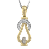 Pendant in 18k Gold with Diamonds