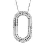 Pendant in 18k Gold with Diamonds