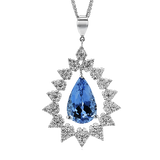 Color Pendant in 18k Gold with Diamonds