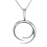 Pendant in 18k Gold with Diamonds