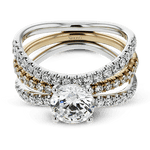Wedding Set in 18k Gold with Diamonds