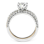 Wedding Set in 18k Gold with Diamonds