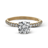 Wedding Set in 18k Gold with Diamonds