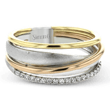 Right Hand Ring in 18k Gold with Diamonds