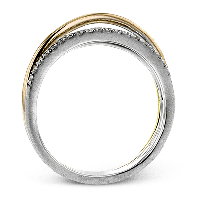 Right Hand Ring in 18k Gold with Diamonds