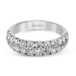 Anniversary Ring in 18k Gold with Diamonds
