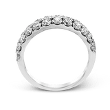 Anniversary Ring in 18k Gold with Diamonds