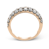 Anniversary Ring in 18k Gold with Diamonds