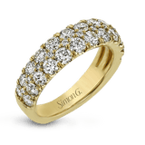 Anniversary Ring in 18k Gold with Diamonds