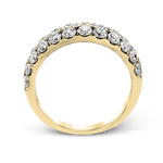 Anniversary Ring in 18k Gold with Diamonds