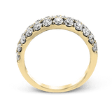 Anniversary Ring in 18k Gold with Diamonds