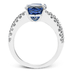 Color Ring in 18k Gold with Diamonds