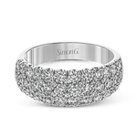 Anniversary Ring in 18k Gold with Diamonds