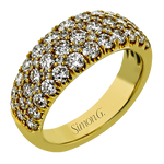 Anniversary Ring in 18k Gold with Diamonds