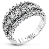 Anniversary Ring in 18k Gold with Diamonds