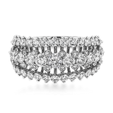 Anniversary Ring in 18k Gold with Diamonds