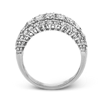 Anniversary Ring in 18k Gold with Diamonds