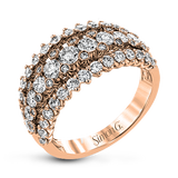 Anniversary Ring in 18k Gold with Diamonds