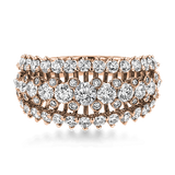 Anniversary Ring in 18k Gold with Diamonds