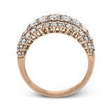 Anniversary Ring in 18k Gold with Diamonds
