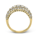 Anniversary Ring in 18k Gold with Diamonds