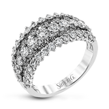 Anniversary Ring in 18k Gold with Diamonds