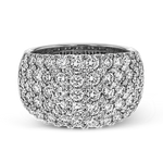 Anniversary Ring in 18k Gold with Diamonds
