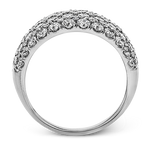 Anniversary Ring in 18k Gold with Diamonds