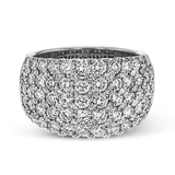 Anniversary Ring in 18k Gold with Diamonds