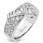 Right Hand Ring in 18k Gold with Diamonds