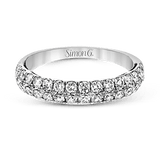 Anniversary Ring in 18k Gold with Diamonds
