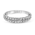 Anniversary Ring in 18k Gold with Diamonds