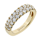 Anniversary Ring in 18k Gold with Diamonds