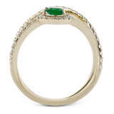 Color Ring in 18k Gold with Diamonds