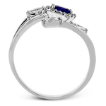 Color Ring in 18k Gold with Diamonds