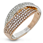 Right Hand Ring in 18k Gold with Diamonds