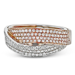 Right Hand Ring in 18k Gold with Diamonds