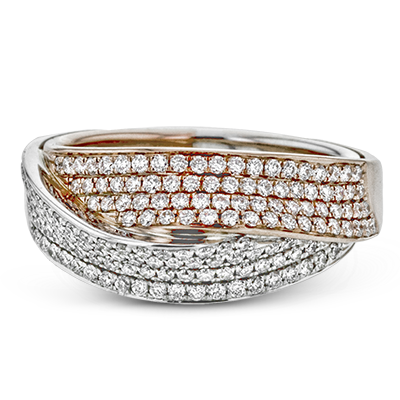 Right Hand Ring in 18k Gold with Diamonds